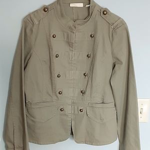 DKNY MILITARY STYLE JACKET SZ L
